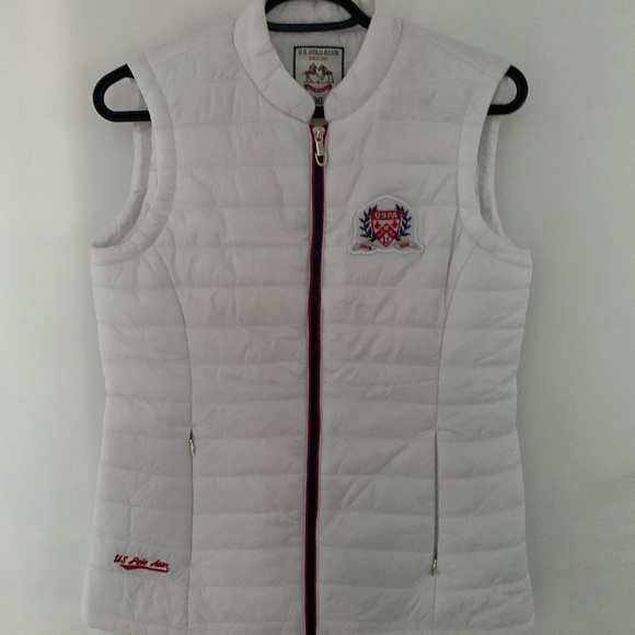 US Polo Assn woman’s white vest size 36 (S) - Picture 2 of 14